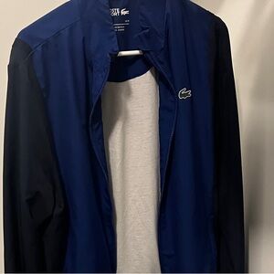 Lacoste Men's Navy Windbreaker